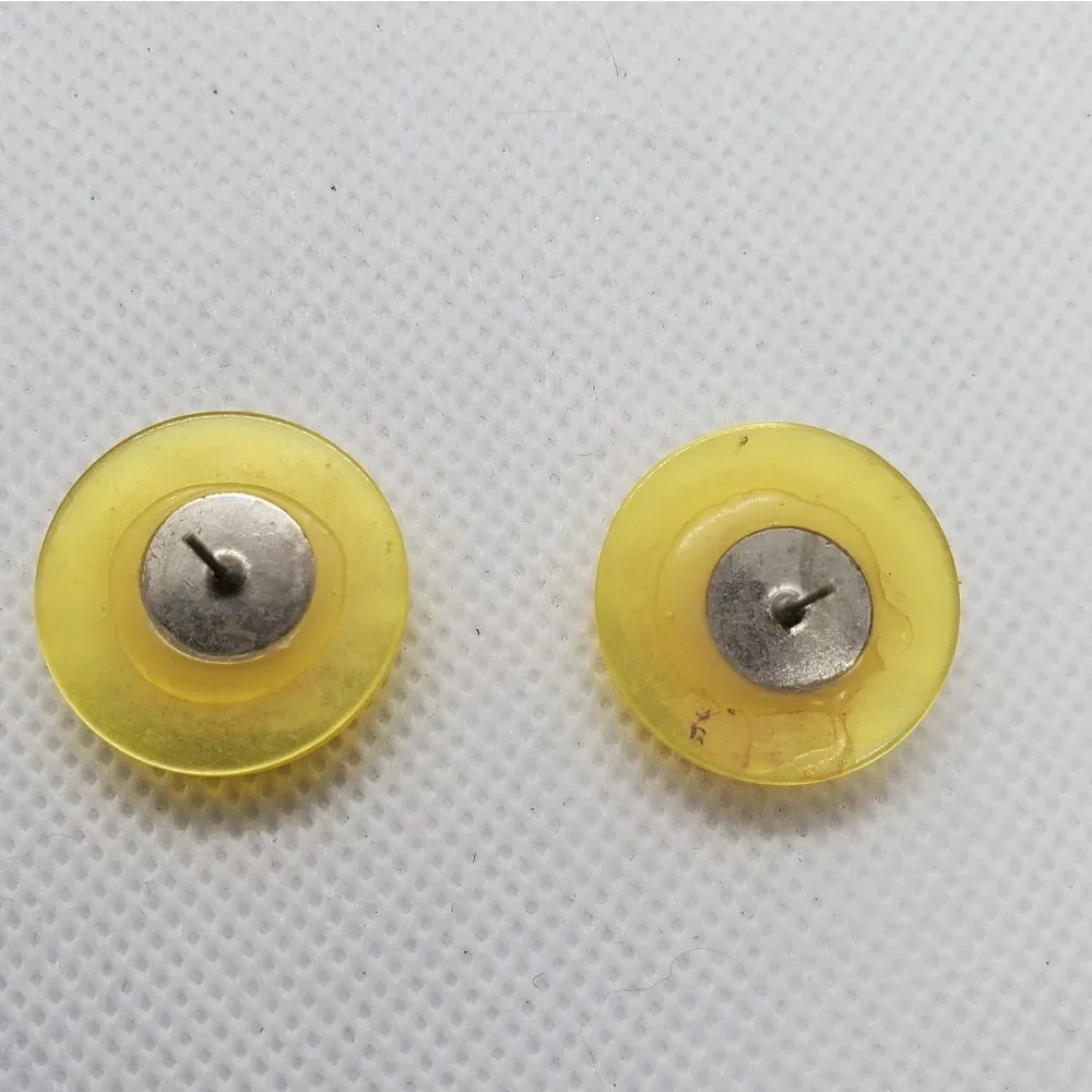Vintage Yellow Earrings